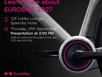 Meet the EUROBIKE Team at Taichung Bike Week